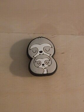 10 for $10 Jibbitz Croc Charms - Adult Sloth Holding Child Sloth 2 - New Charm